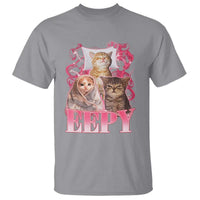 Eepy Sleepy Cats Y2K Bootleg Meme Graphic T Shirt Funny Internet Culture Humor