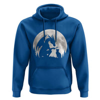 Dragon Boop Cat Full Moon Graphic Hoodie Cute Fantasy Animal RPG Gamers