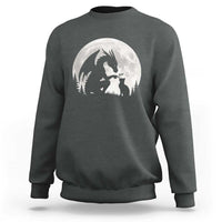 Dragon Boop Cat Full Moon Graphic Sweatshirt Cute Fantasy Animal RPG Gamers