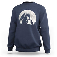 Dragon Boop Cat Full Moon Graphic Sweatshirt Cute Fantasy Animal RPG Gamers