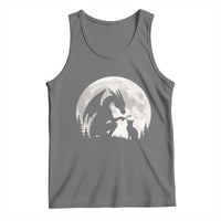 Dragon Boop Cat Full Moon Graphic Tank Top Cute Fantasy Animal RPG Gamers