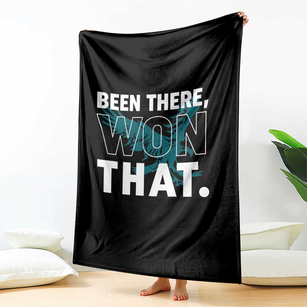 Been There Won That Throw Blanket Game Day Champions Sport Fans - Wonder Print Shop