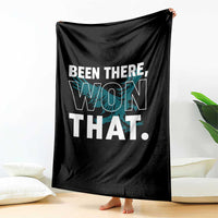 Been There Won That Throw Blanket Game Day Champions Sport Fans - Wonder Print Shop