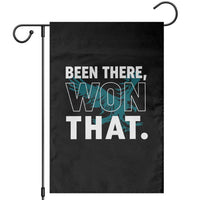 Been There Won That Garden Flag Game Day Champions Sport Fans - Wonder Print Shop