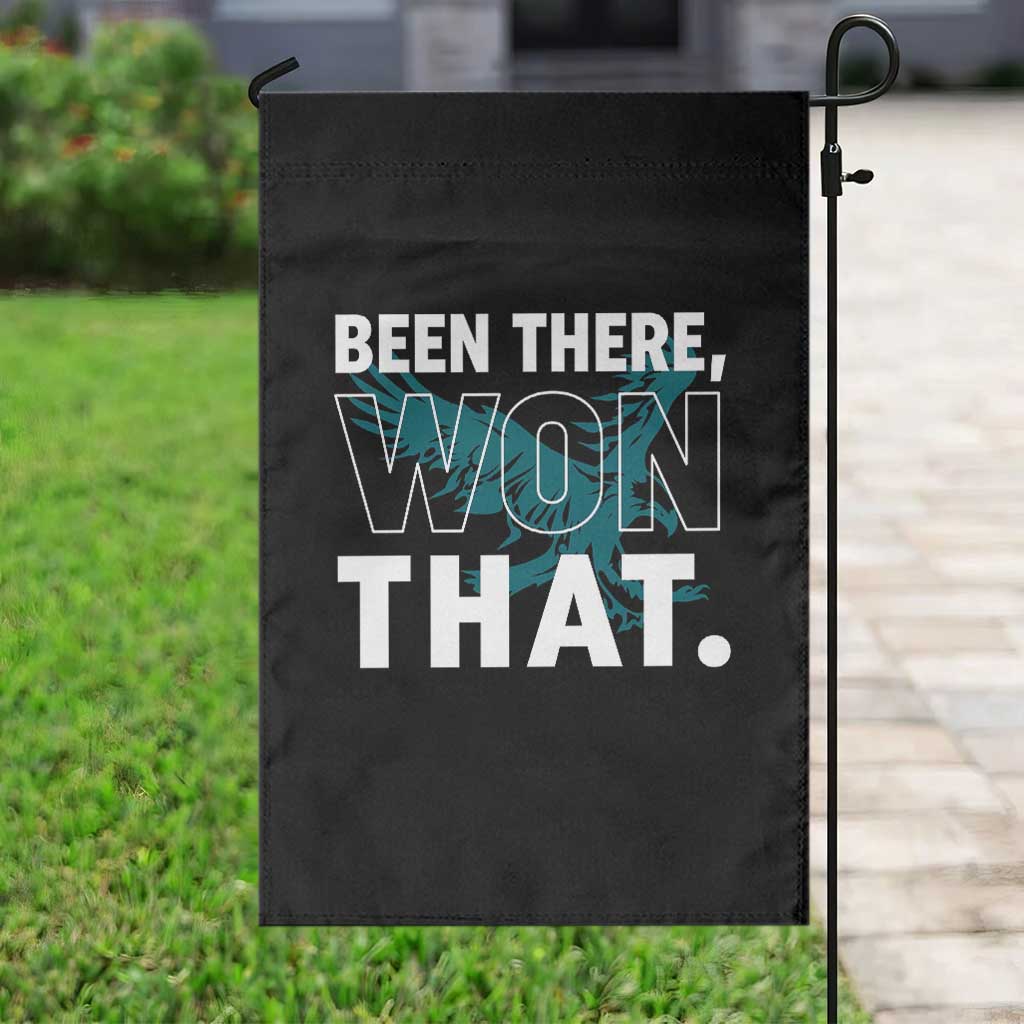 Been There Won That Garden Flag Game Day Champions Sport Fans - Wonder Print Shop