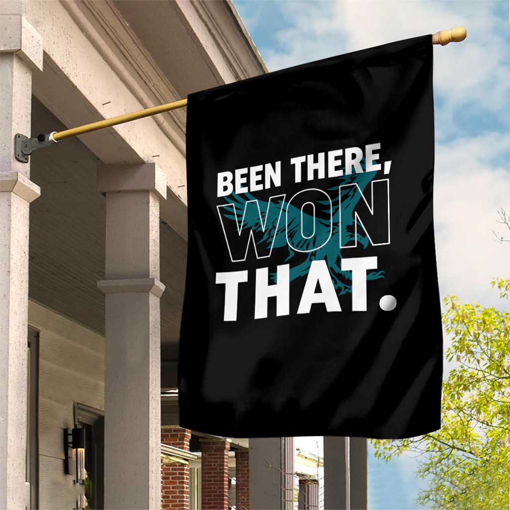 Been There Won That Garden Flag Game Day Champions Sport Fans - Wonder Print Shop