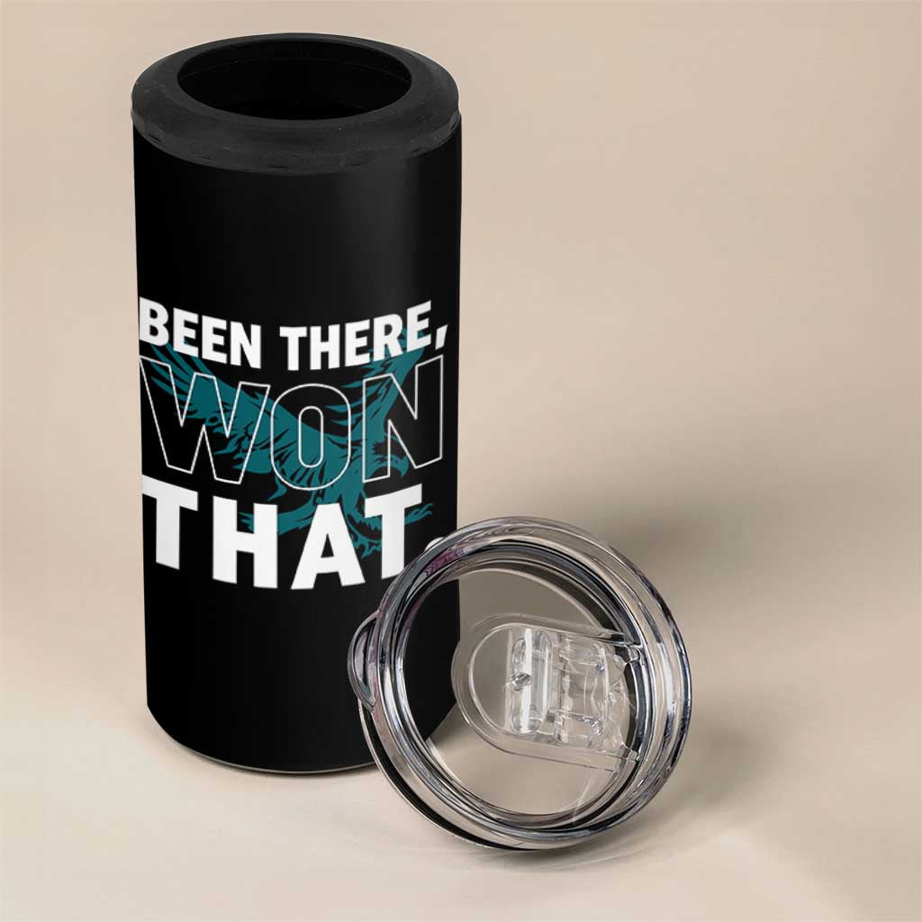 Been There Won That 4 in 1 Can Cooler Tumbler Game Day Champions Sport Fans - Wonder Print Shop