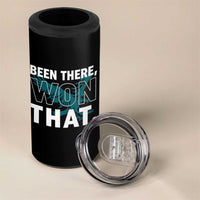 Been There Won That 4 in 1 Can Cooler Tumbler Game Day Champions Sport Fans - Wonder Print Shop