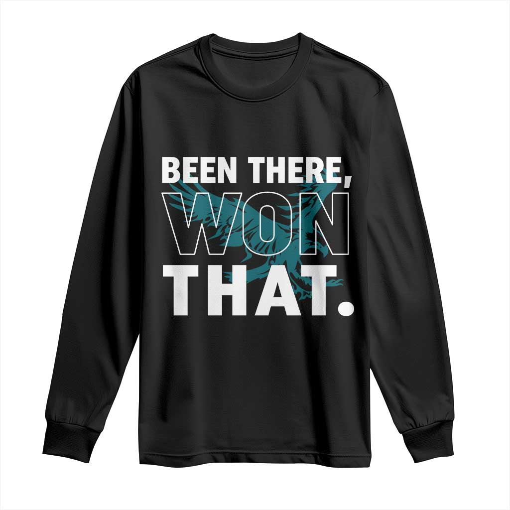 Been There Won That Long Sleeve Shirt Game Day Champions Sport Fans - Wonder Print Shop