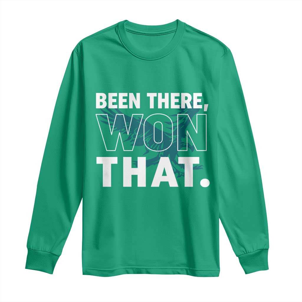 Been There Won That Long Sleeve Shirt Game Day Champions Sport Fans - Wonder Print Shop