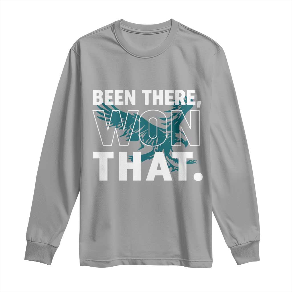 Been There Won That Long Sleeve Shirt Game Day Champions Sport Fans - Wonder Print Shop