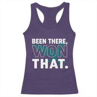Been There Won That Racerback Tank Top Game Day Champions Sport Fans - Wonder Print Shop