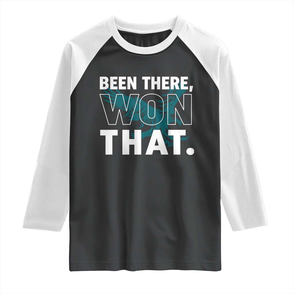 Been There Won That Raglan Shirt Game Day Champions Sport Fans - Wonder Print Shop