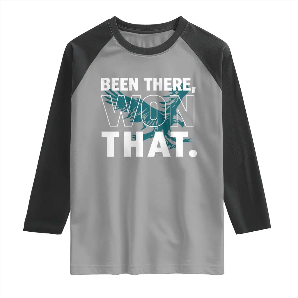 Been There Won That Raglan Shirt Game Day Champions Sport Fans - Wonder Print Shop