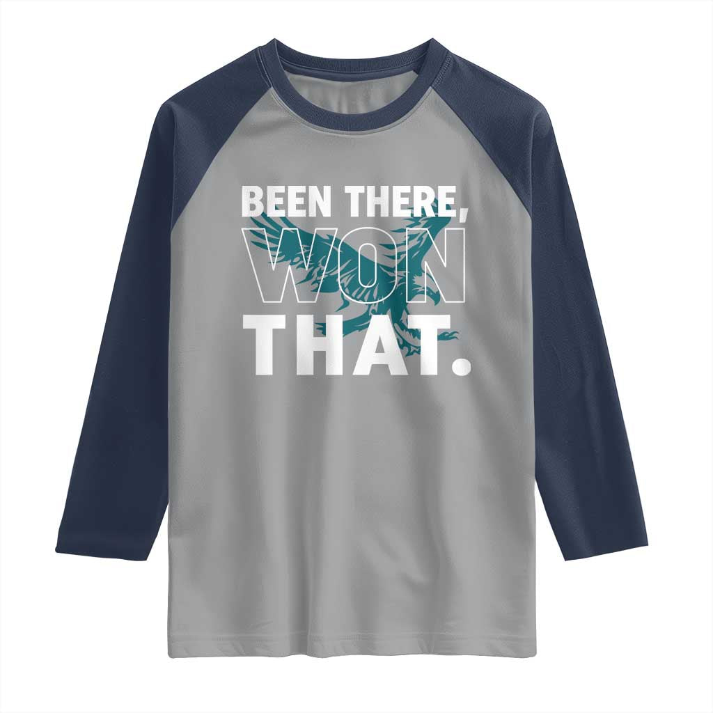 Been There Won That Raglan Shirt Game Day Champions Sport Fans - Wonder Print Shop