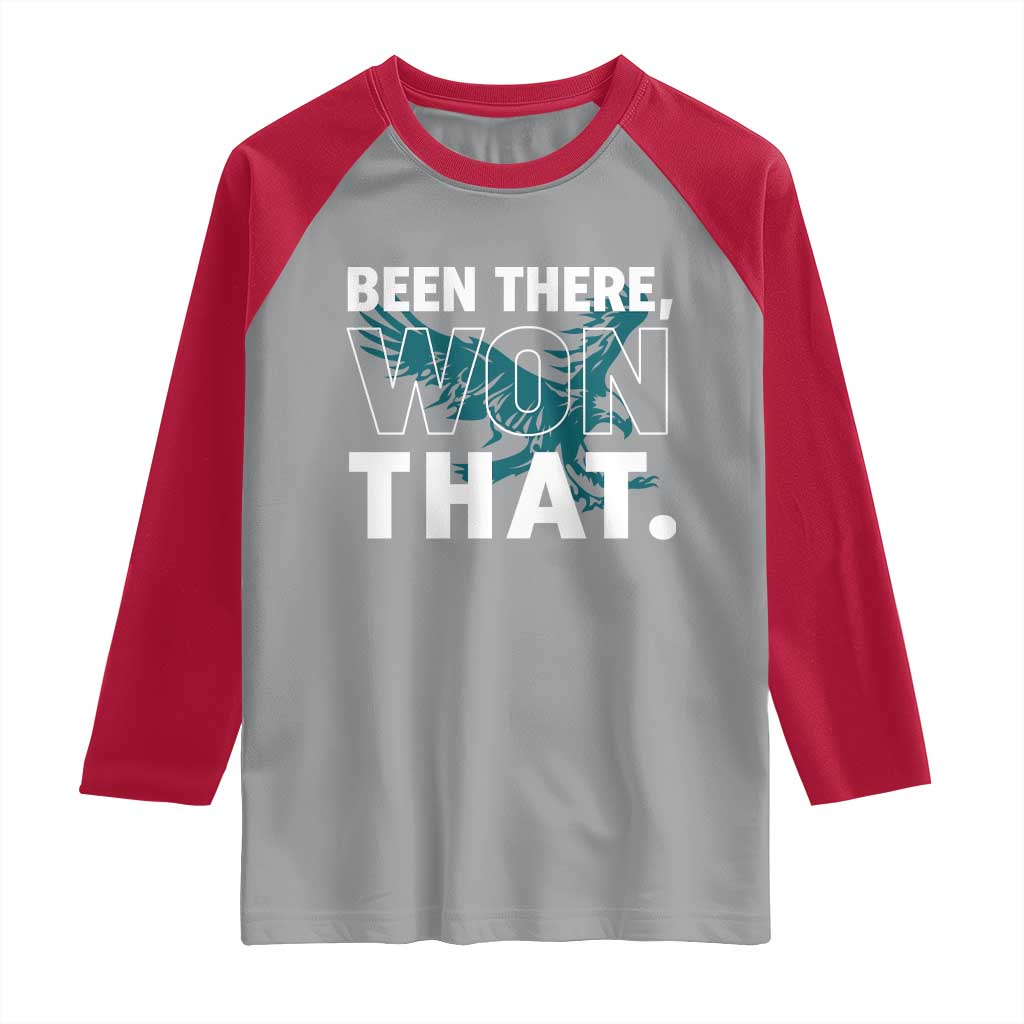 Been There Won That Raglan Shirt Game Day Champions Sport Fans - Wonder Print Shop