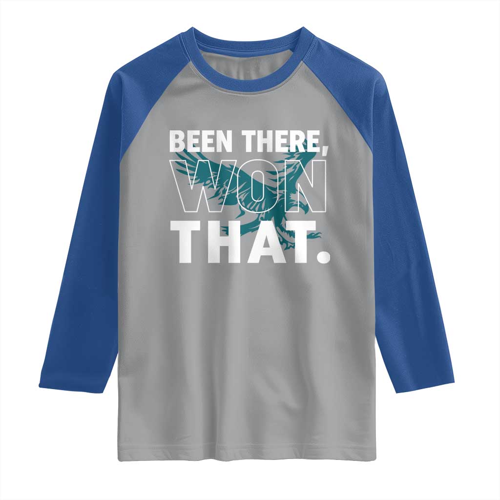 Been There Won That Raglan Shirt Game Day Champions Sport Fans - Wonder Print Shop