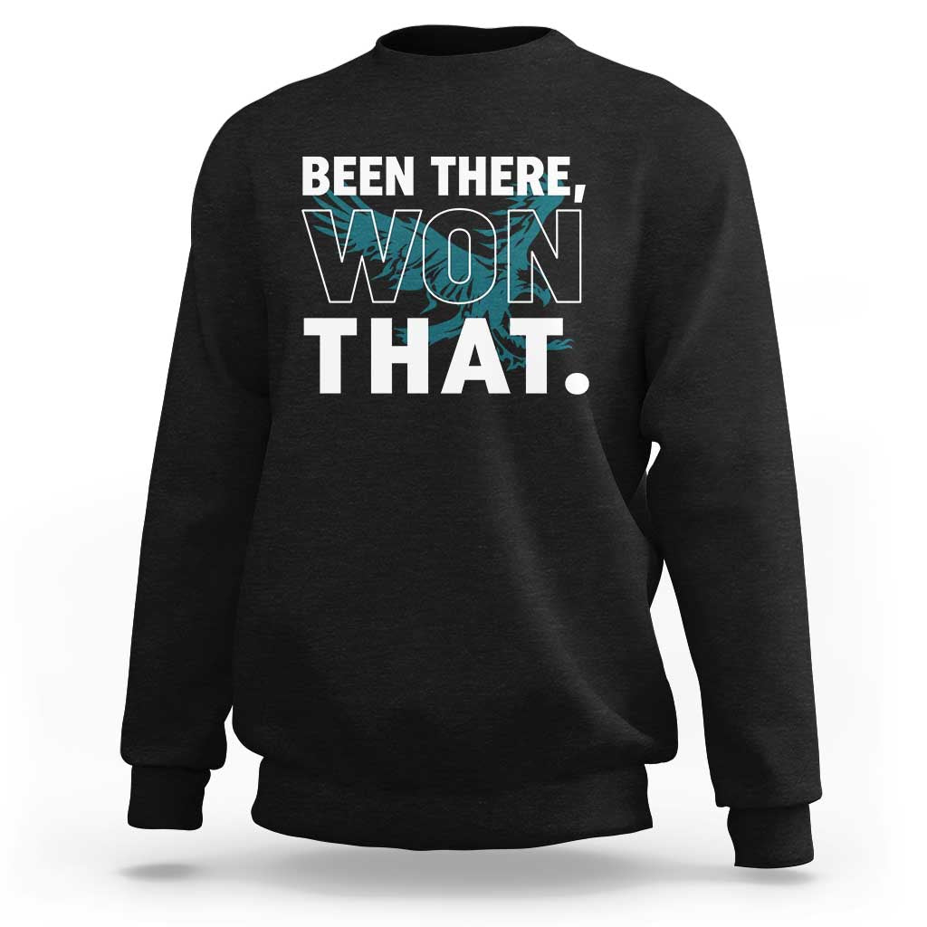 Been There Won That Sweatshirt Game Day Champions Sport Fans - Wonder Print Shop