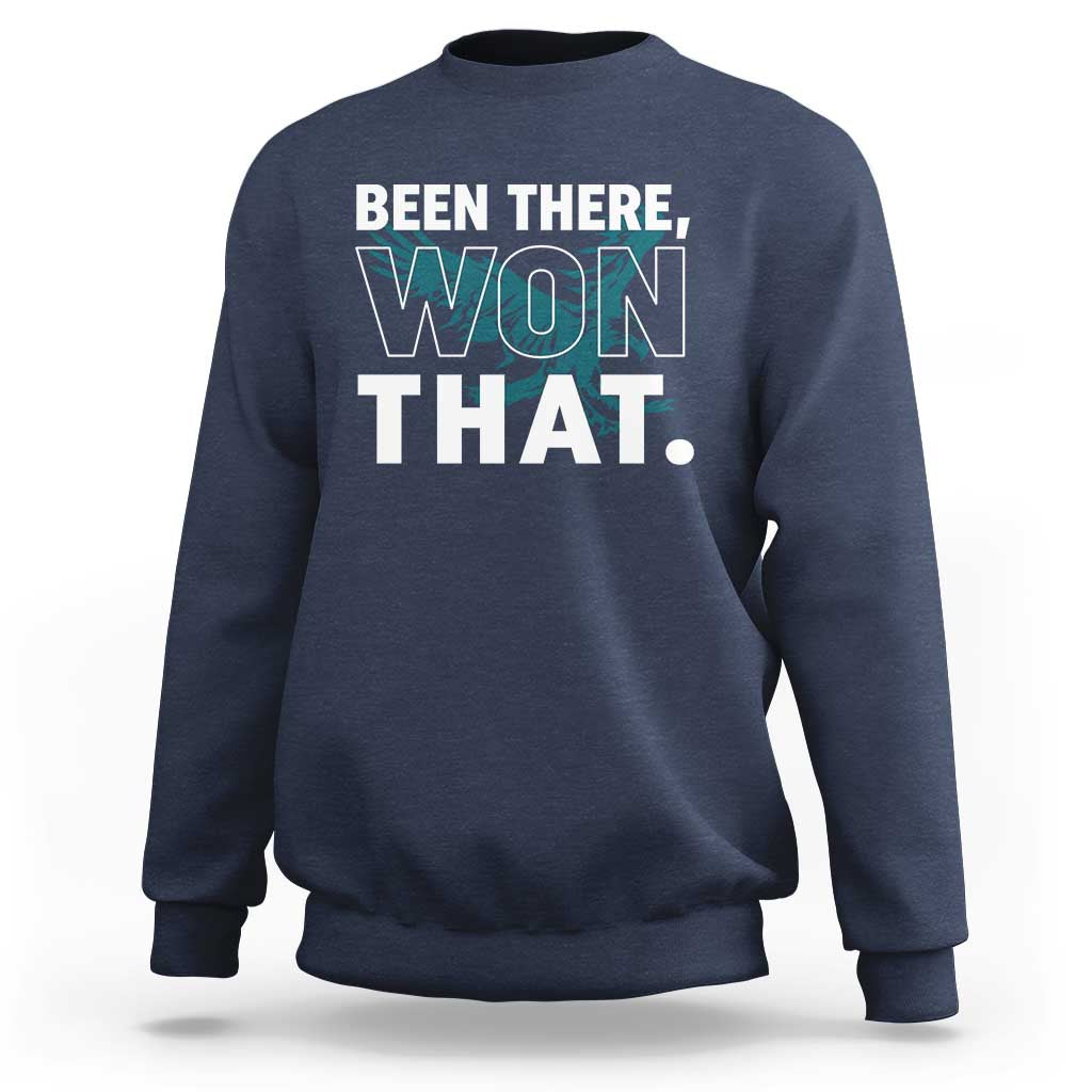 Been There Won That Sweatshirt Game Day Champions Sport Fans - Wonder Print Shop
