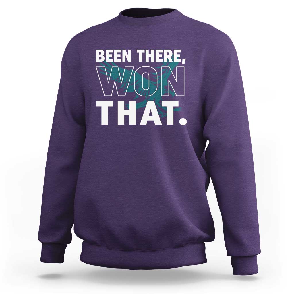 Been There Won That Sweatshirt Game Day Champions Sport Fans - Wonder Print Shop
