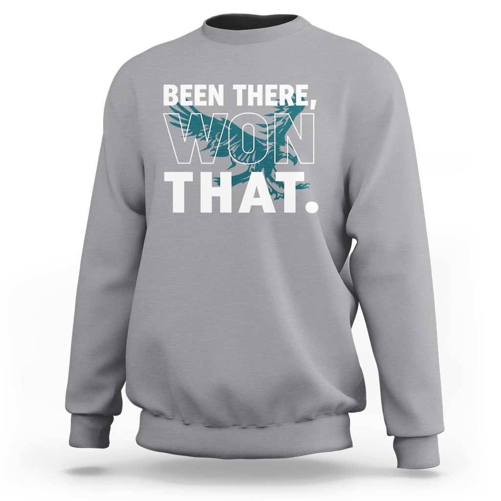 Been There Won That Sweatshirt Game Day Champions Sport Fans - Wonder Print Shop