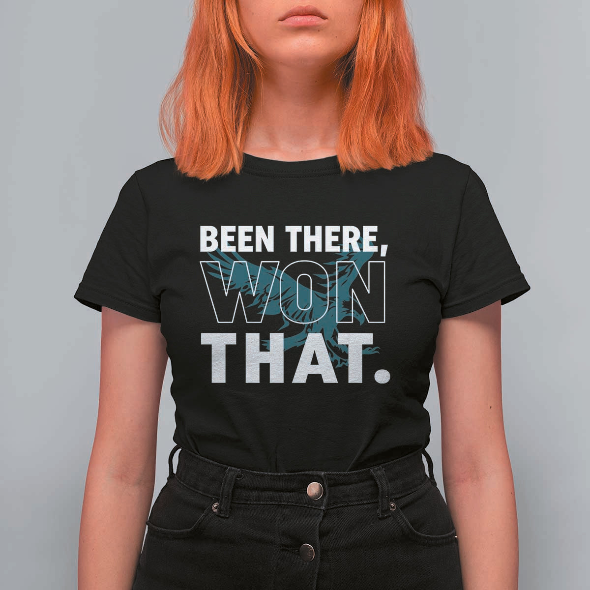 Been There Won That T Shirt For Women Game Day Champions Sport Fans - Wonder Print Shop