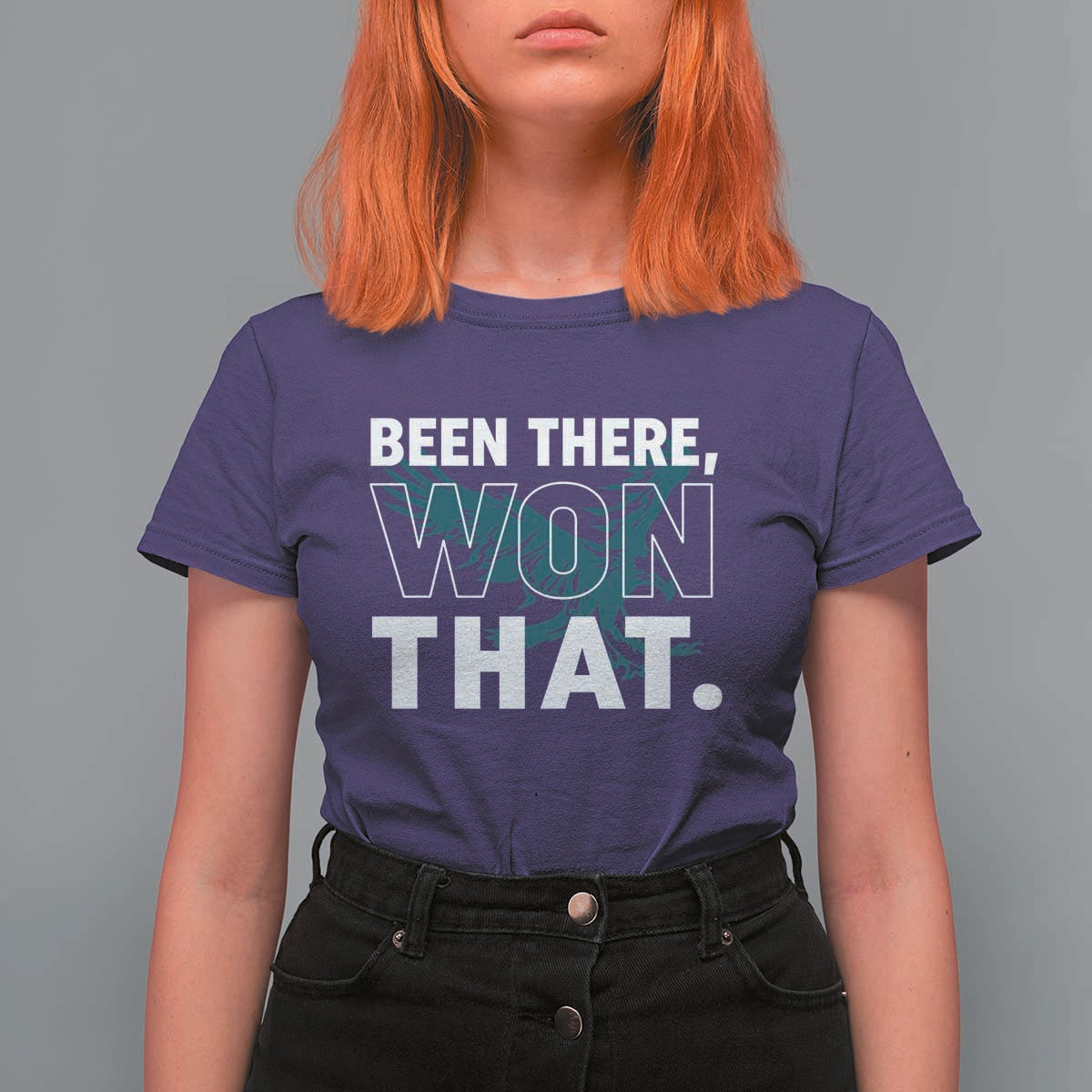 Been There Won That T Shirt For Women Game Day Champions Sport Fans - Wonder Print Shop
