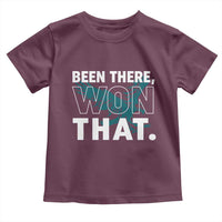 Been There Won That Toddler T Shirt Game Day Champions Sport Fans - Wonder Print Shop
