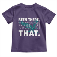 Been There Won That Toddler T Shirt Game Day Champions Sport Fans - Wonder Print Shop