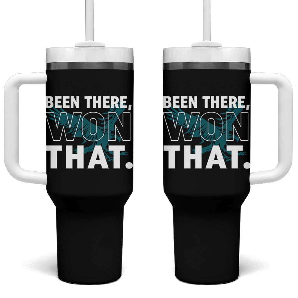 Been There Won That Tumbler With Handle Game Day Champions Sport Fans - Wonder Print Shop