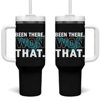 Been There Won That Tumbler With Handle Game Day Champions Sport Fans - Wonder Print Shop
