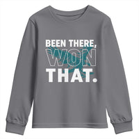 Been There Won That Youth Sweatshirt Game Day Champions Sport Fans - Wonder Print Shop