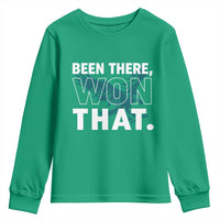 Been There Won That Youth Sweatshirt Game Day Champions Sport Fans - Wonder Print Shop