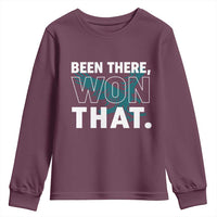 Been There Won That Youth Sweatshirt Game Day Champions Sport Fans - Wonder Print Shop