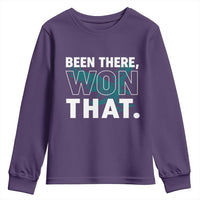 Been There Won That Youth Sweatshirt Game Day Champions Sport Fans - Wonder Print Shop