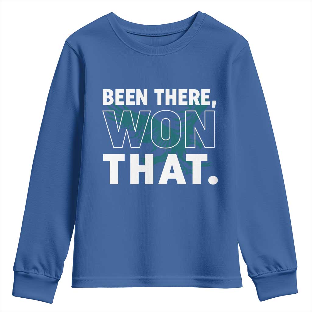 Been There Won That Youth Sweatshirt Game Day Champions Sport Fans - Wonder Print Shop