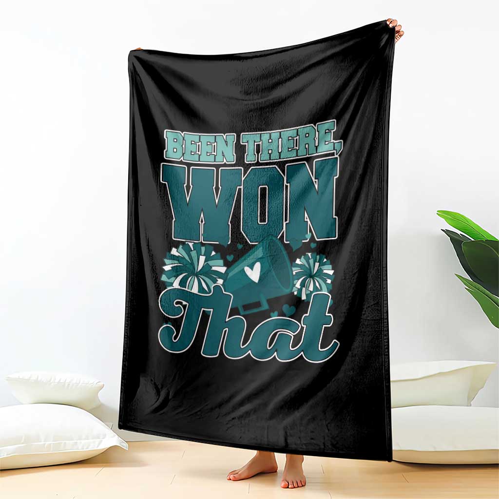 Been There Won That Cheer Spirit Throw Blanket Game Day Champions Sport Fans - Wonder Print Shop