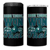 Been There Won That Cheer Spirit 4 in 1 Can Cooler Tumbler Game Day Champions Sport Fans - Wonder Print Shop