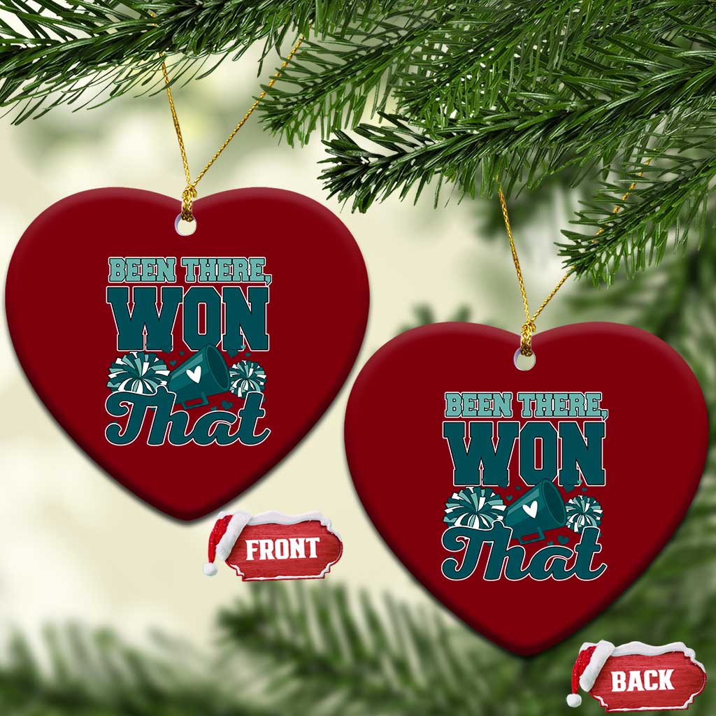Been There Won That Cheer Spirit Ceramic Ornament Game Day Champions Sport Fans - Wonder Print Shop