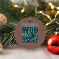 Been There Won That Cheer Spirit Ceramic Ornament Game Day Champions Sport Fans - Wonder Print Shop