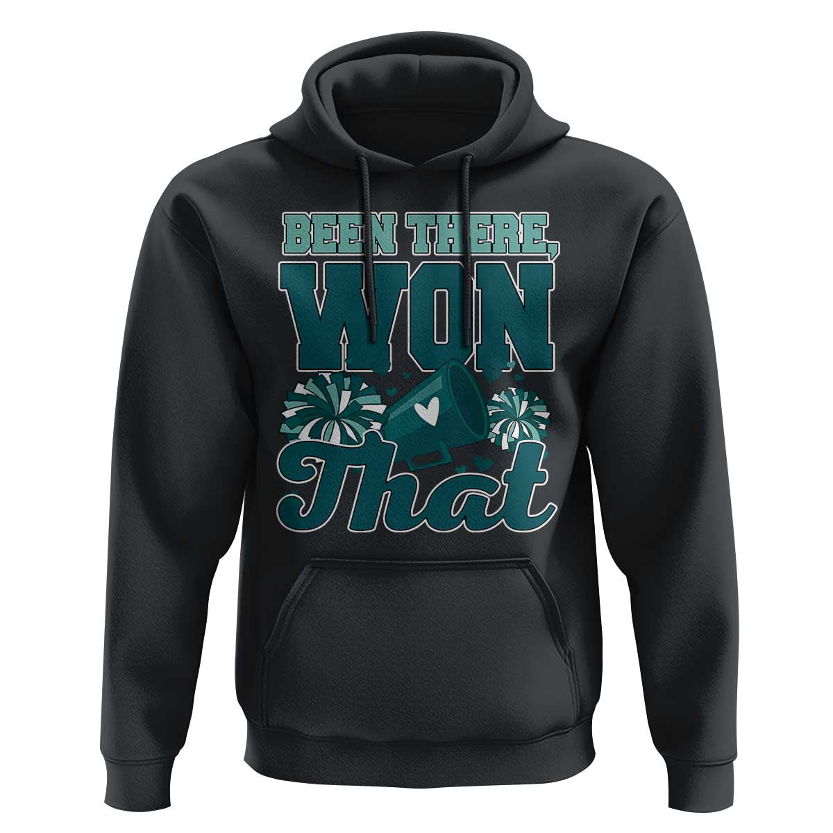 Been There Won That Cheer Spirit Hoodie Game Day Champions Sport Fans - Wonder Print Shop