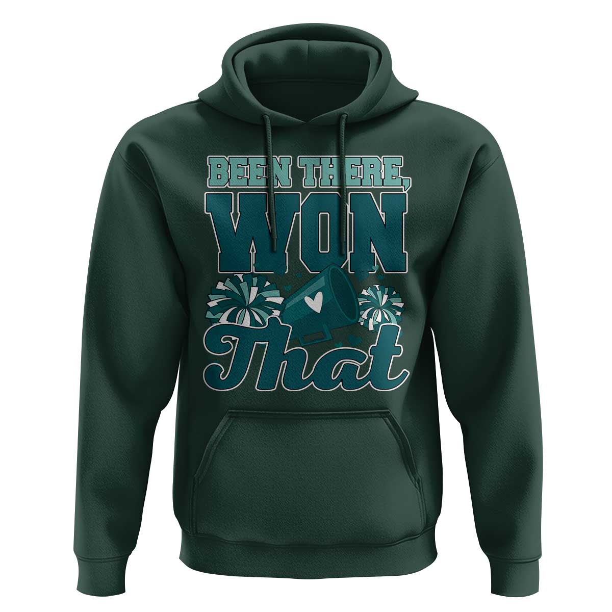Been There Won That Cheer Spirit Hoodie Game Day Champions Sport Fans - Wonder Print Shop
