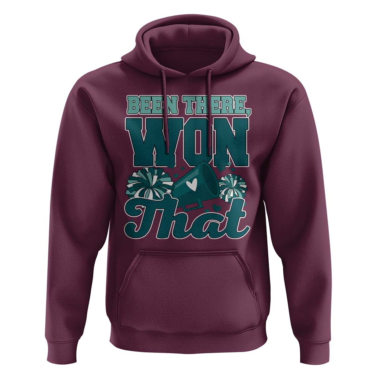 Been There Won That Cheer Spirit Hoodie Game Day Champions Sport Fans - Wonder Print Shop