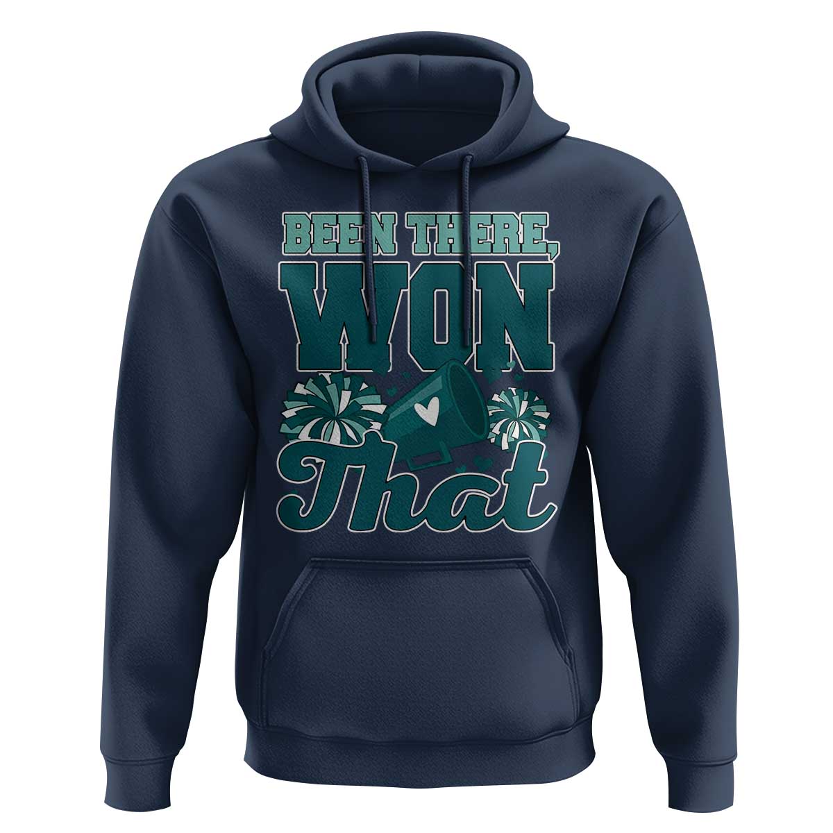 Been There Won That Cheer Spirit Hoodie Game Day Champions Sport Fans - Wonder Print Shop
