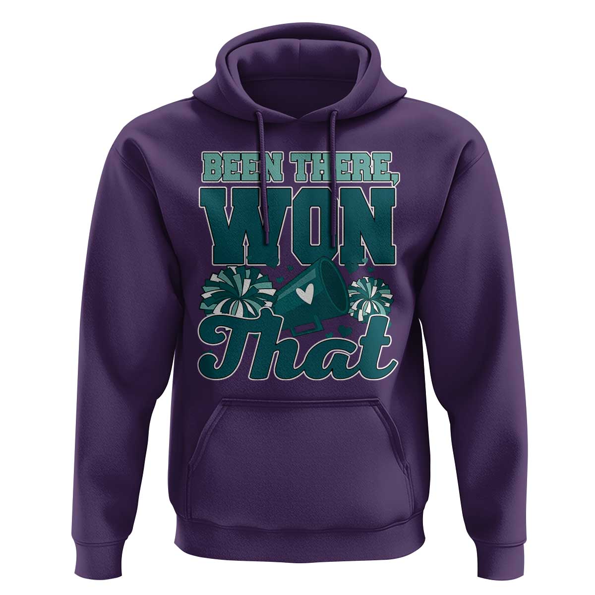 Been There Won That Cheer Spirit Hoodie Game Day Champions Sport Fans - Wonder Print Shop