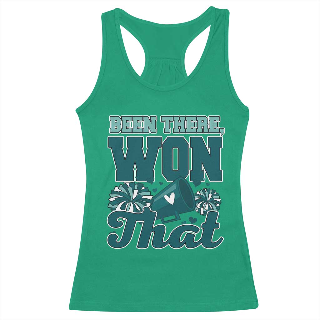 Been There Won That Cheer Spirit Racerback Tank Top Game Day Champions Sport Fans - Wonder Print Shop