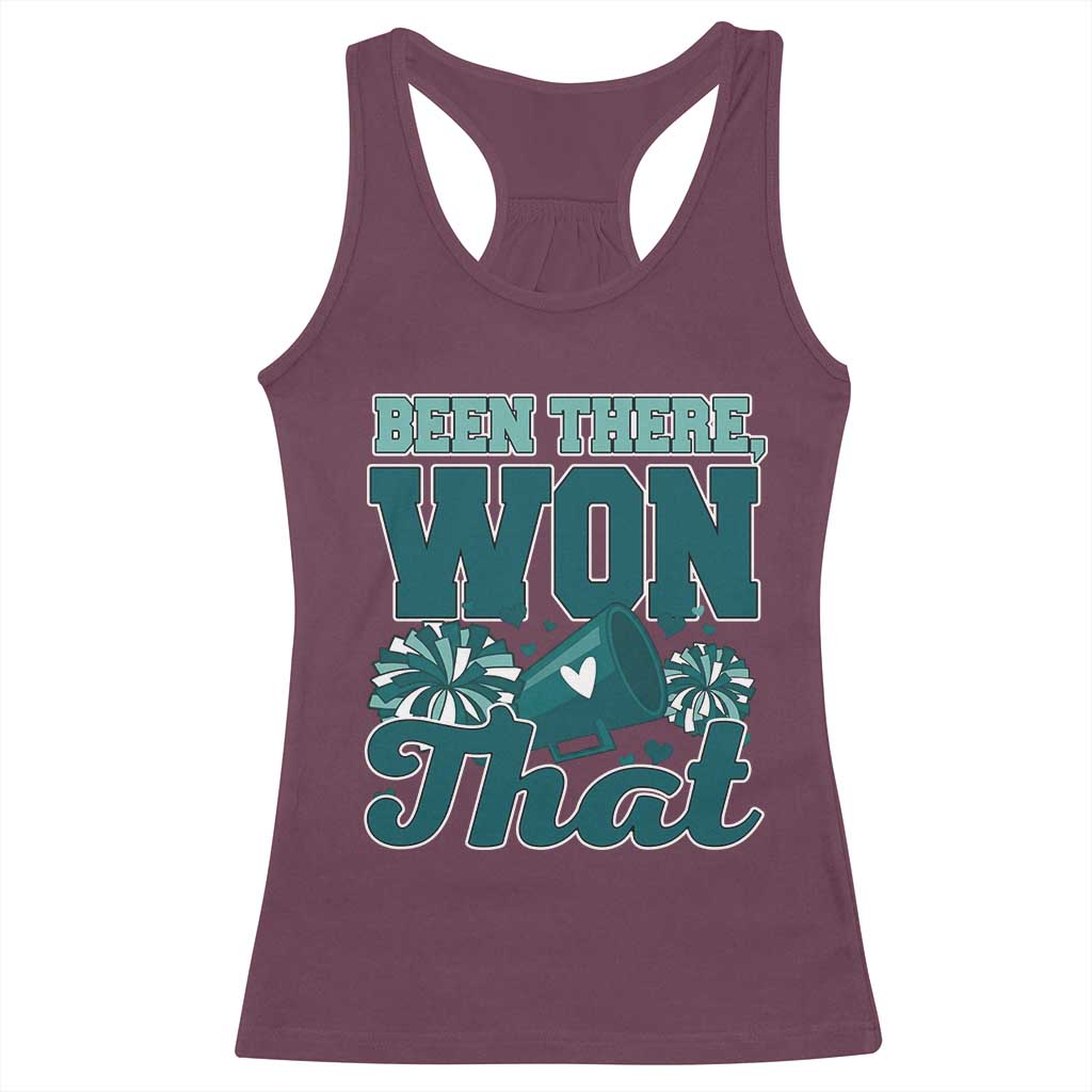 Been There Won That Cheer Spirit Racerback Tank Top Game Day Champions Sport Fans - Wonder Print Shop