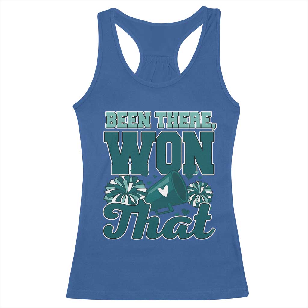 Been There Won That Cheer Spirit Racerback Tank Top Game Day Champions Sport Fans - Wonder Print Shop