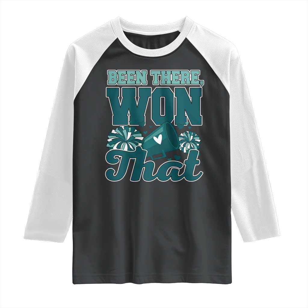Been There Won That Cheer Spirit Raglan Shirt Game Day Champions Sport Fans - Wonder Print Shop