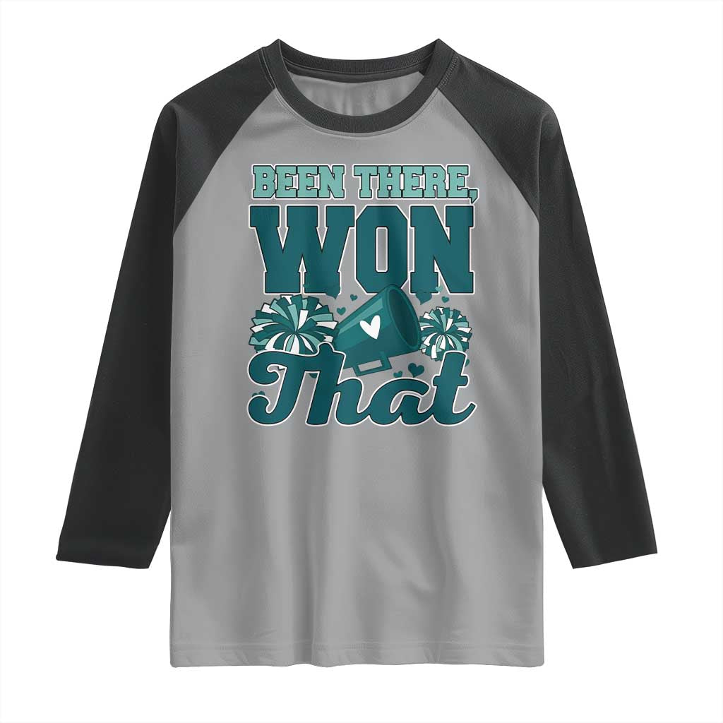 Been There Won That Cheer Spirit Raglan Shirt Game Day Champions Sport Fans - Wonder Print Shop
